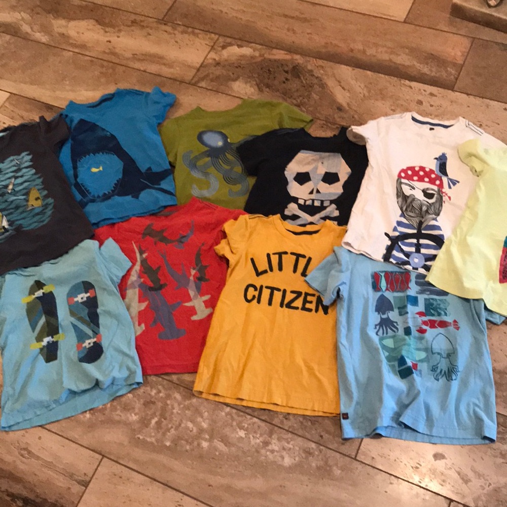 Tea boys shirt lot